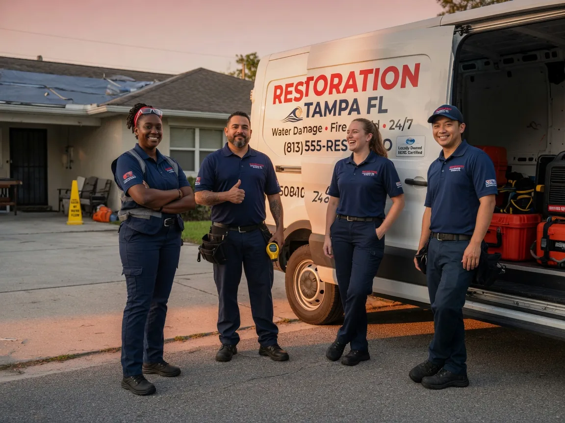 Water Damage Restoration company in Bradford, IA
