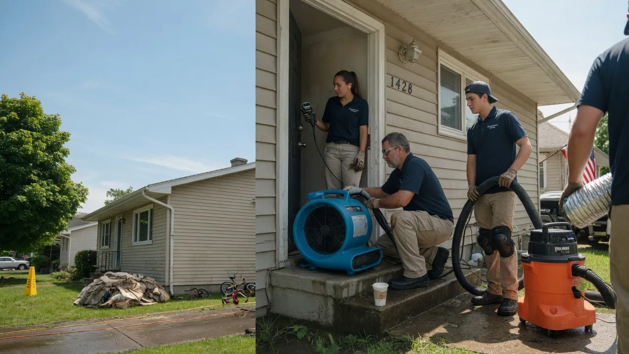 Water Damage Restoration in Bradford, IA near me